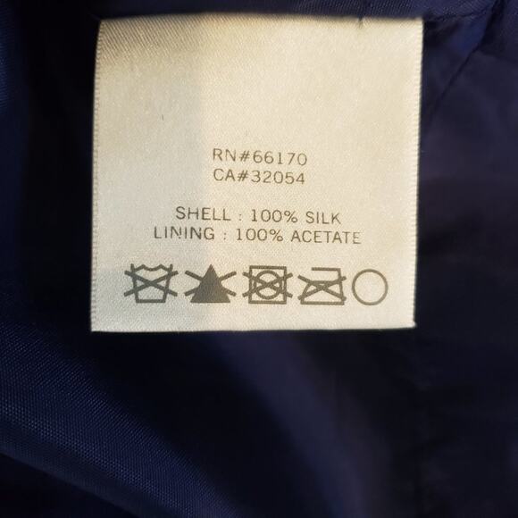 Anthropologie Va Et Vien Halter Dress Women 8 Blue Silk Ruffles Party Racerback - Picture 9 of 11